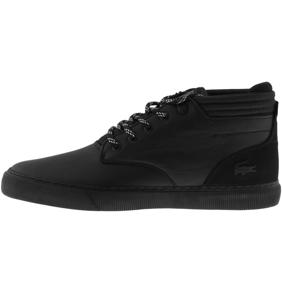 Alternative Image for ProductLacoste Esparre Chukka Trainers Black1